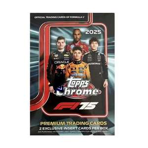 Caja de Cartas Coleccionables de Carreras Topps Chrome <span class=keywords><strong>Formulad</strong></span> 1 F1 2025, Caja Sellada de Fábrica - Product Image 2