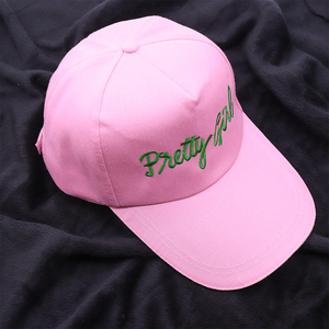 Nouvelle marque à la mode sororité Alpha inspiré jolie fille symbole conception mignon rose et vert ton IVY sororité femmes casquette de Baseball - Product Image 6