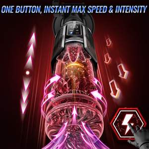 Masturbateur masculin étanche AI Sync avec 7 modes de succion, de poussée et de rotation et 7 modes de léchage, Pocket Pussy, jouet sexuel pour hommes - Product Image 4