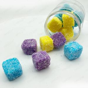 Exfoliación corporal orgánica Natural de etiqueta privada, Bola de azúcar espumosa, <span class=keywords><strong>cubos</strong></span> exfoliantes a granel - Product Image 4