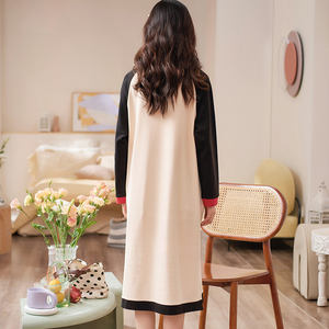 Vestido <span class=keywords><strong>de</strong></span> <span class=keywords><strong>noche</strong></span> <span class=keywords><strong>de</strong></span> manga larga 100% algodón para niña, ropa para dormir <span class=keywords><strong>de</strong></span> grosor medio - Product Image 4