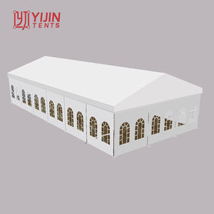 Carpa para Eventos Comerciales Grandes de 20m x 50m, 30x60, 100x200 con Baños, en Stock - Product Image 1