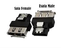 Adaptador Rápido de SATA Hembra a eSATA Macho