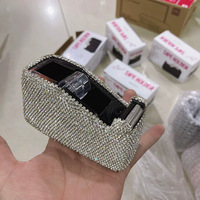 Support de ruban adhésif multifonctionnel de luxe écologique, incrusté de strass en cristal et de diamants, style glamour, scintillant et étincelant