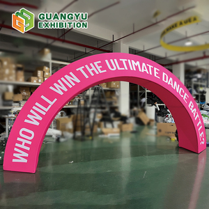 Căng thẳng vải Backdrop vòm căng cong vòng căng thẳng vòm bắt mắt Cổng Tò Vò cho triển lãm thương mại gian hàng hiển thị và thể thao tổ chức sự kiện - Product Image 3