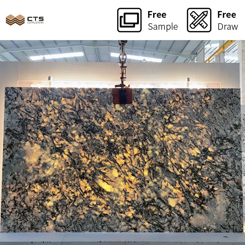 Wholesale Onyx Natural Marble Backlight Bathroom For Wall Slab Special Price Mixed Color Yellow Black Polished Luxury Stone