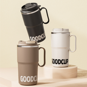 Yuedisi Cốc nhâm nhi bằng thép không gỉ 304 24oz/700ml cốc cà phê rò rỉ trà có nắp cốc nước di động dung tích lớn - Product Image 1