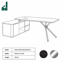 Bureau de direction de luxe pour PDG et managers, mobilier de bureau