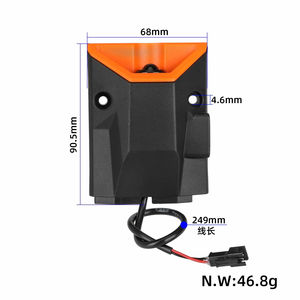 Kit d'éclairage LED œil de chat Kukirin G2 Pro DB 2024, clignotant avant et feu d'avertissement droit pour trottinette électrique KUGOO KuKirin G2 PRO - Product Image 2