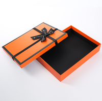 Beau couvercle de fenêtre en carton de recyclage et boîte de base cadeaux accessoires électroniques emballage boîte de couverture ciel et terre