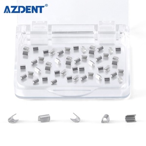 AZDENT 50 piezas/caja <span class=keywords><strong>Mini</strong></span> Stops Ortodónticos Universales Crimpables Dentales - Product Image 1