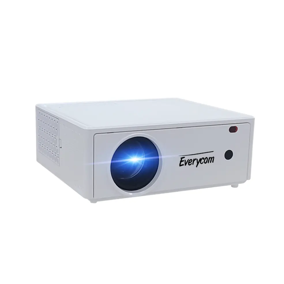 Everycom E700 2K Beste Prijs 500 Ansi Lumen Smart Android 12 1080P Full Hd 4K Home Theater Proyector Projector