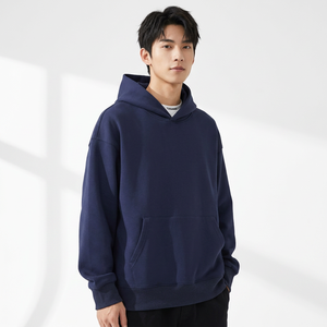 <b>mens</b> <b>sherpa</b> lined hoodie with brushed <b>fleece</b> interior bulk order service for independent retailers — 101 chars - Product Image 1
