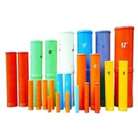 Fiber de verre pyrotechnique professionnel feux d'artifice affichage coquille fibre de verre 4 pouces mortier Tube pétards chinois