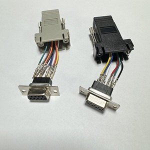 Giao diện mạng <span class=keywords><strong>RJ12</strong></span> để DB9 Adapter <span class=keywords><strong>RJ45</strong></span> để D-SUB 9-Pin chuyển đổi với đồng địa chỉ liên lạc cho các ứng dụng điện - Product Image 5