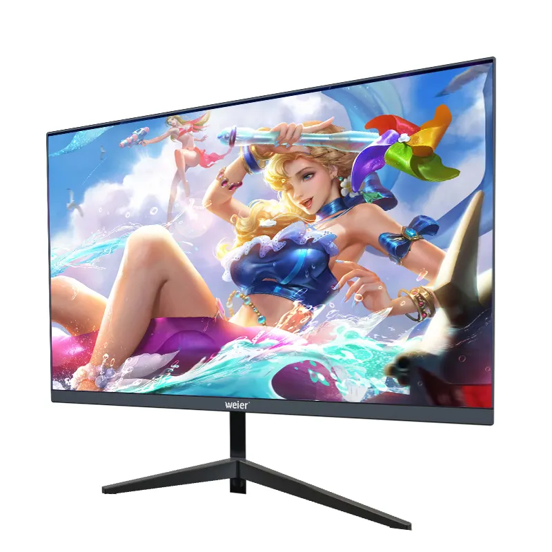 Weier gaming monitors 24 27 Inch FHD 2K 4K Desktop IPS Screen 144hz PC Computer LCD Monitor With audio monitors