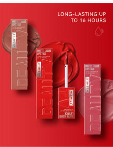 Labial Mate de Larga Duración Aterciopelado Tinta Líquida para Labios Iluminadora Resistente al Agua Brillo Labial Antiadherente Maquillaje Cosmético de Moda - Product Image 6