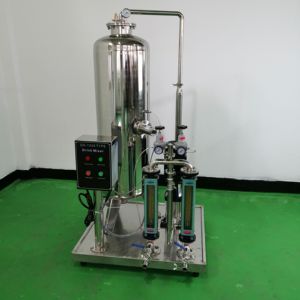 Machine de remplissage à grande capacité, machine à eau gazeuse, machine industrielle de fabrication de soda, mélangeur de CO2, mélangeur de boissons gazeuses - Product Image 5