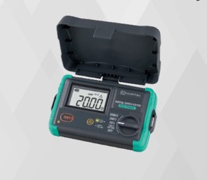 Kyoritsu 4105DL-H Ground Resistance Tester From Japan, Digital 0-2000 2-<b>Wire</b> 3-Method, Powered by Battery 4105 - Product Image 5