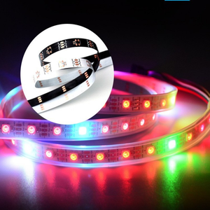 灯带Ws2812内置5050led低压5V 1 <span class=keywords><strong>M</strong></span> 60灯全彩灯条悬挂 - Product Image 5