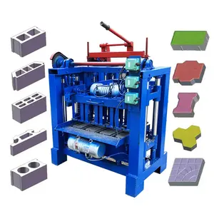 Bouw Semi-Automatische Baksteenmachine Prijs Korting Cement Holle Blok Productiemachine