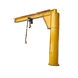 China Supplier Shenghua Rotary Arm Crane 5 Ton Pillar Mounted Slewing Jib Crane