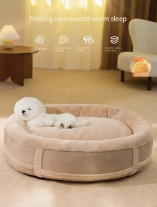 Hond Pluche <span class=keywords><strong>Bed</strong></span>-Verdikt Voor Winter En Herfst, Het Verstrekken Van Goede Warmte. Lichtgewicht En Ovaalvormig, Geschikt Voor Katten En Huisdieren. - Product Image 5