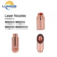 LUMOSLASER – Embouts de remplacement en cuivre de type C pour soudeuse laser à fibre portative HANWEI C M8 de qualité supérieure