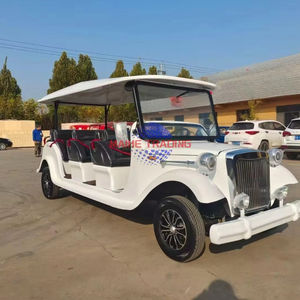 Elegante Vehículo Turístico Eléctrico para Parques de Atracciones 2025, con Capacidad para 6-11 Pasajeros, Motor de Corriente Alterna, Batería de Plomo-Ácido, Estilo Vintage - Product Image 6