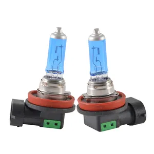 HNG Plastic Box 2 Pcs Set H11 Headlight Bulb 12V 55W Pgj19-2 Blue Halogen H11 Bulb Suppliers