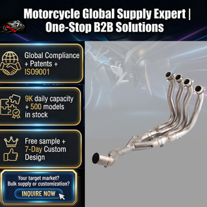 Nouveau tuyau d'échappement universel en acier inoxydable pour <span class=keywords><strong>moto</strong></span> <span class=keywords><strong>Yamaha</strong></span> YZF R1 <span class=keywords><strong>MT</strong></span>-<span class=keywords><strong>10</strong></span> 2015-2021 - Product Image 1