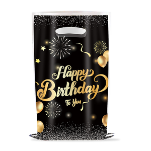 Sacchetti Regalo in Plastica per Feste di <span class=keywords><strong>Compleanno</strong></span> per Ragazze e Ragazzi, Sacchetti per Cupcake Blu e Rosa - Product Image 3