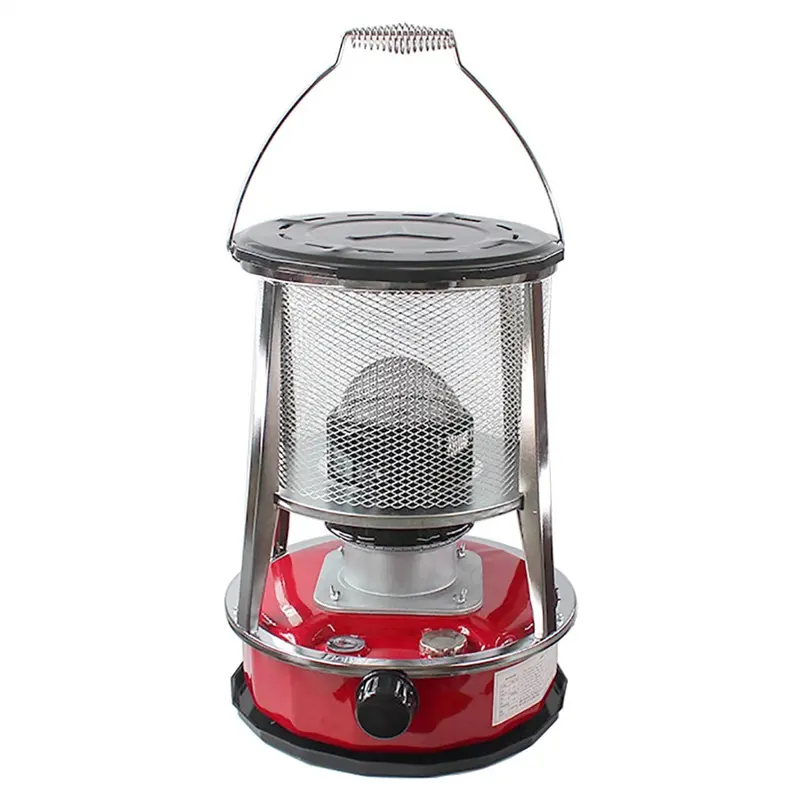 Kerosine Kachel Heater Lichtgewicht Draagbare Roestvrij Staal Olie Kachel Glas Brander Voor Indoor Camping Kerosine Heater