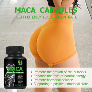 Private Labels Dong Quai Extract Capsules Energy Boost Maca Capsules for Promote Bum and Hips Growth Nutritional <b>Supplements</b> - Product Image 2