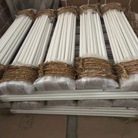 Tube de céramique en alumine, 1 pièce, Tube en céramique, rouleau