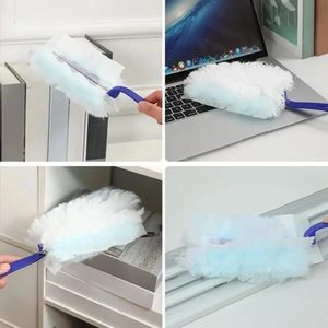 NOVISON Brosse dépoussiérante multi-usage en microfibre à adsorption électrostatique, ultra-fine et écologique, pour retenir la poussière fine - Product Image 2