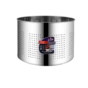 Marmite à fruits de mer en acier inoxydable au design moderne et simple avec panier, marmite à bouillon, friteuse à dinde, marmite à crabe et homard, origine Chaozhou - Product Image 4