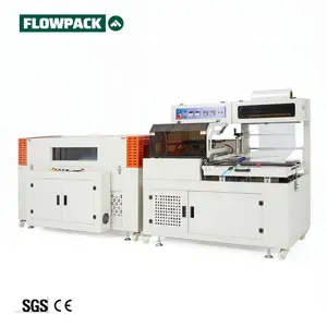 110v termoretraibile wrap l-bar pack sealing shrink wrapping machine con camera sealer per frutta fresca coffee can shoes