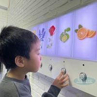 Thérapie sensorielle Arômes personnalisables Panneau mural à LED Panneau mural stimulant l'odeur Snoezelen Panneau interactif d'arôme
