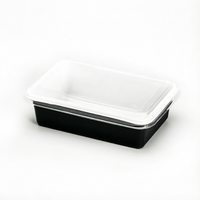 Boîte d'emballage personnalisée pour pâtisseries, biscuits, gâteaux, pain et gâteaux feuilletés, en plastique avec couvercle transparent