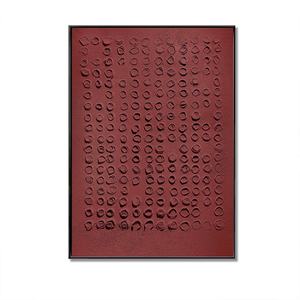 Pintura al Óleo en Relieve 3D Hecha a Mano Estilo Wabi Sabi sobre Lienzo, Decoración Minimalista para Sala de Estar, Pintura Mural Grande para Decoración de Interiores de Casa - Product Image 4