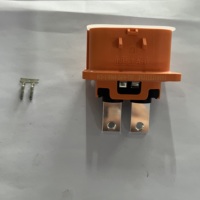 Connecteurs Hv pour batterie haute tension 200a, prise en plastique à Angle droit à 2 broches