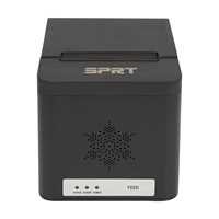 Impresora de Recibos de Alta Velocidad para Escritorio, Papel Térmico de 80 mm, Terminal POS Android con Wifi/BT, Máquina de Recibos Térmicos