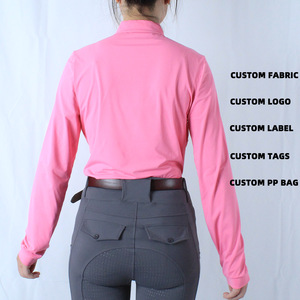 ARLAN Unique equestrian base layer <b>woman</b> equestrian <b>long</b> <b>sleevs</b> <b>polo</b> <b>shirt</b> equestrianism - Product Image 2