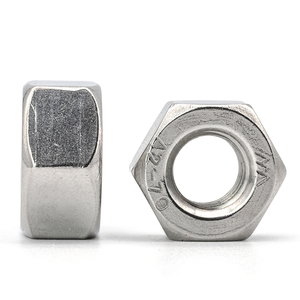 Paquete de 10 Tuercas Hexagonales de Titanio Pulido, Tuerca Hexagonal M3 M4 M5 M6 M12 M14 M16 M18 M20 Métricas DIN934 - Product Image 1