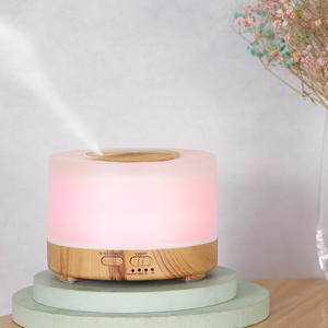 Difusor de aromaterapia JC-316AM, humidificador ultrasónico de 0,5 l con luz LED y control remoto para uso doméstico y comercial - Product Image 5