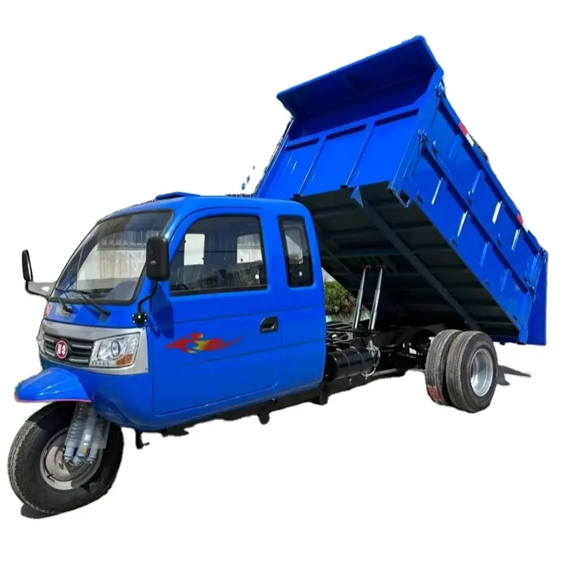 Novo design triciclo 3 roda lixo basculante transportador de carga venda quente