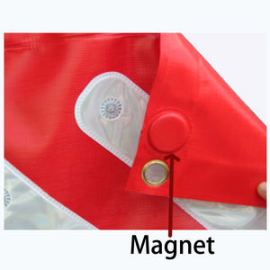 Feu directionnel de flèche de circulation à LED | Signal d'avertissement d'arrêt et de ralentissement de style japonais | Durable pour les zones de sécurité routière et de construction - Product Image 2