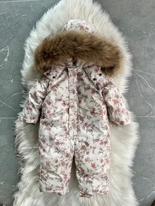 Nueva chaqueta de esquí con capucha de moda para niños, <span class=keywords><strong>ropa</strong></span> infantil con forro polar grueso de invierno con cierre de cremallera, diseño transpirable - Product Image 2