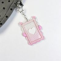 Porte-cartes en acrylique Aile d'ange, étui pour photocarte de 3 pouces, présentoir Polaroid, porte-clés, imprimé UV, vente en gros, pack cadeau